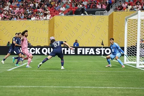 أمام أنظار ميسي.. باريس سان جيرمان يقسو على إنتر ميامي في كأس العالم للأندية